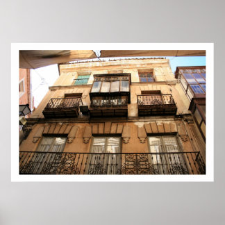 Poster Toledano Détails architecturaux