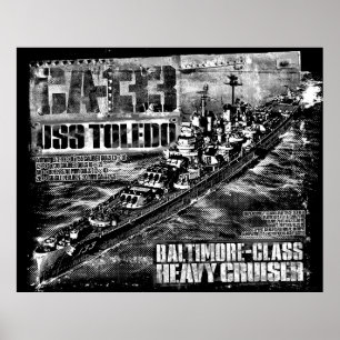 Poster Toledo pour croiseur lourd
