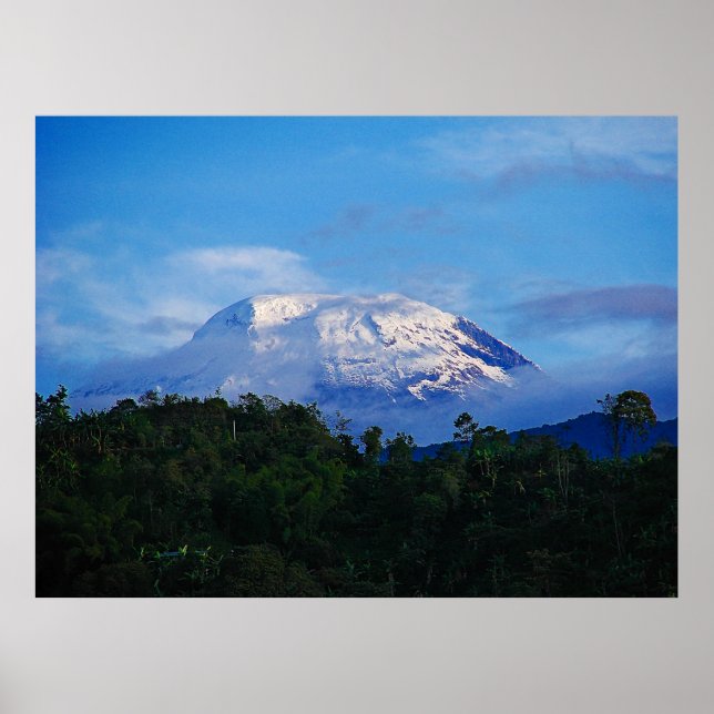 Poster Tolima Colombia Travel (Devant)