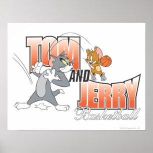 Poster Tom and Jerry Basketball 3