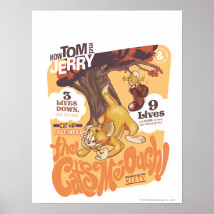 Poster Tom and Jerry The Cats Me-Ouch