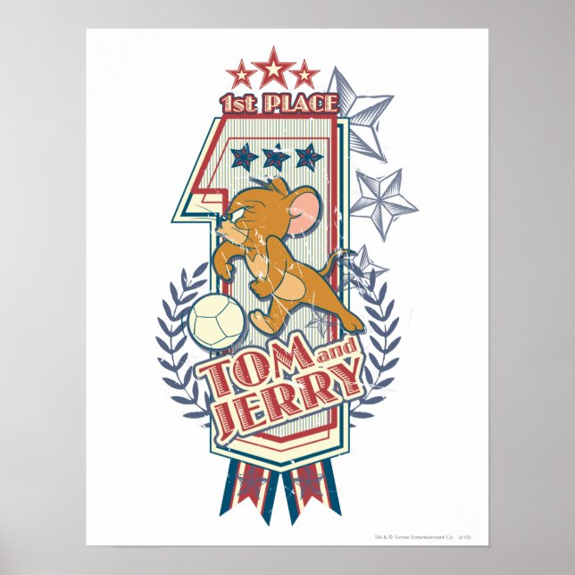 Poster Tom et Jerry 1re Place 2 (Devant)