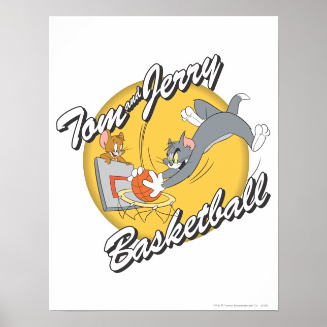 Poster Tom et Jerry Basketball 2 (Devant)