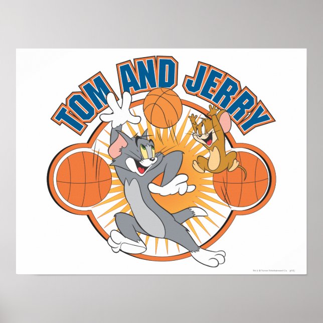 Poster Tom et Jerry Basketball 4 (Devant)