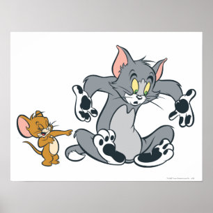 Poster Tom et Jerry Black Paw Cat