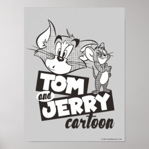 Poster Tom Et Jerry   Carton Tom Et Jerry