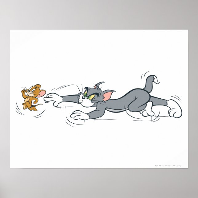 Poster Tom et Jerry Chase (Devant)