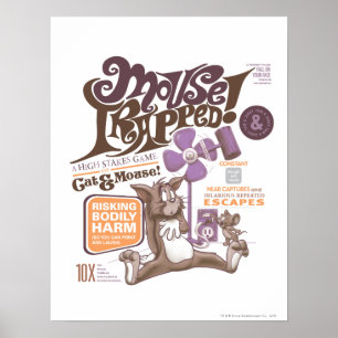 Poster Tom et Jerry Mouse piégés