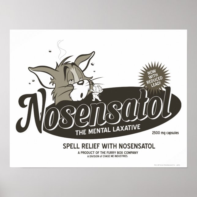 Poster Tom et Jerry Nosensatol (Devant)