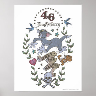 Poster Tom et Jerry Obey Le Maître 2