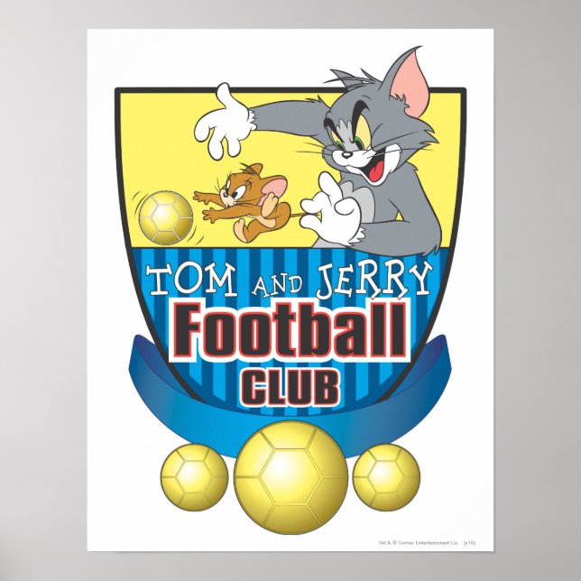 Poster Tom et Jerry Soccer (Football) 5 (Devant)