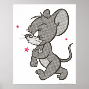 Poster Tom et Jerry Tough Mouse 1