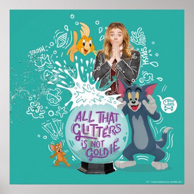 Poster Tom & Jerry - All That Glitters is Not Goldie (Devant)