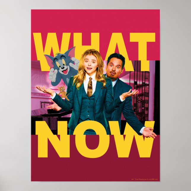 Poster Tom & Jerry With Kayla and Terrance - What Now (Devant)