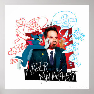 Poster Tom & Jerry With Terrance - Anger Management