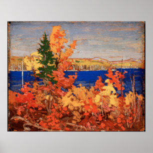 Poster Tom Thomson Autumn Foliage Automne 1916