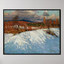 Tom Thomson Dans L'Affiche Du Parc Algonquin
