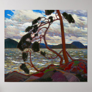 Poster Tom Thomson Le Vent Occidental