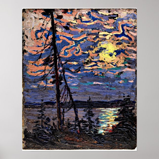 Poster Tom Thomson - Lune (Devant)
