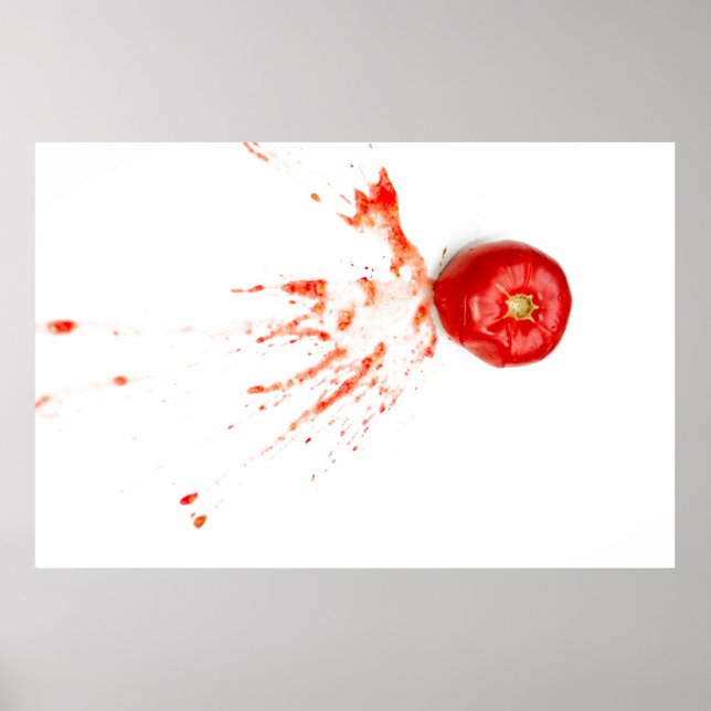 Poster Tomate cassée (Devant)
