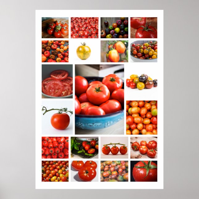 Poster TOMATO Collage (Devant)