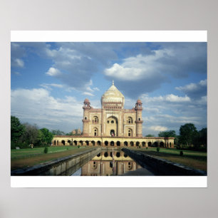 Poster Tombe de Sardar Jang, Nawab d'Oudh et de Minis
