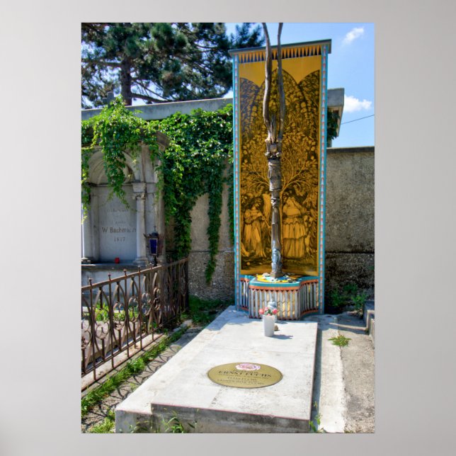 Poster Tombe d'Ernst Fuchs (Devant)