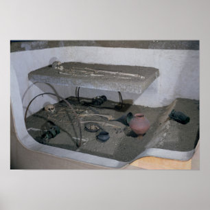 Poster Tombe d'un chef gaulois et de son conducteur de