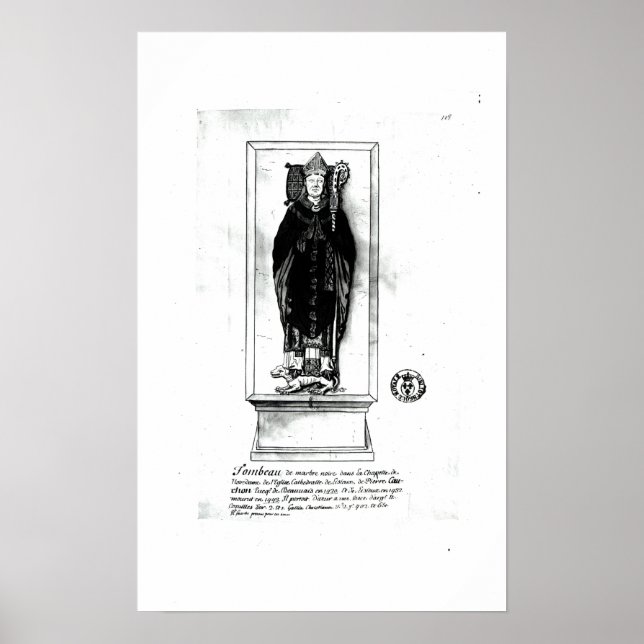 Poster Tombeau de Pierre Cauchon (Devant)