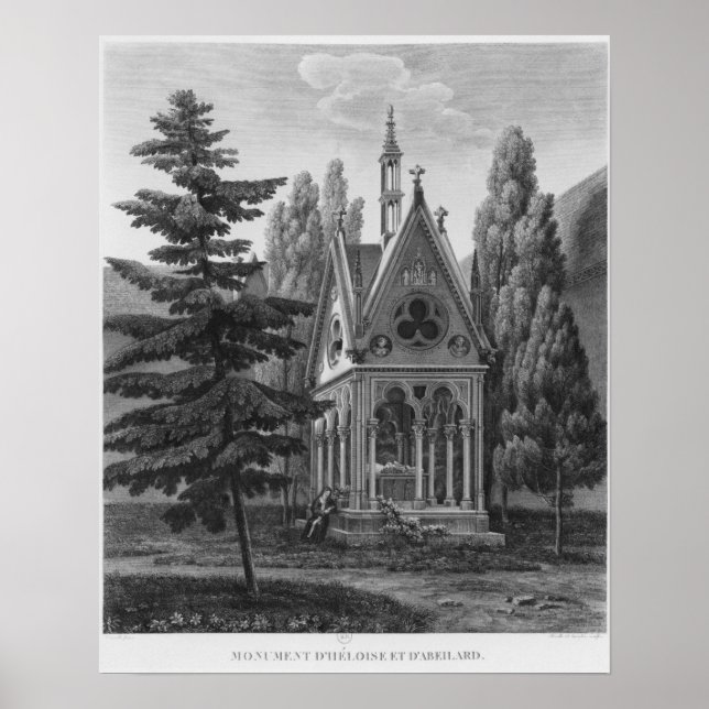 Poster Tombeau d'Heloise et d'Abelard (Devant)