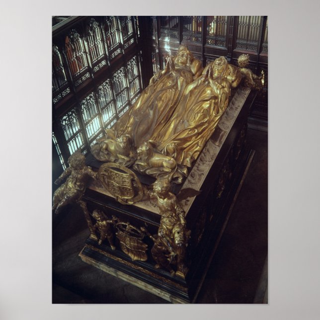 Poster Tombeau d'Henri VII et de sa femme (Devant)