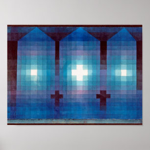 Poster Tombeau en trois, Klee