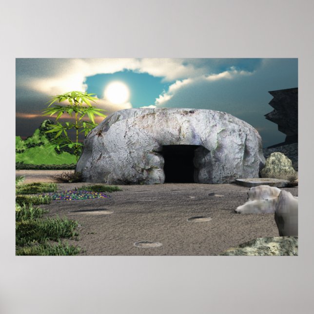 Poster Tombeau vide du Christ (Devant)