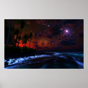Poster Tombée de la nuit