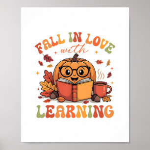 Poster Tombez amoureux de l'apprentissage Automne Action