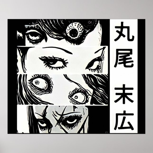 Poster Tomie Junji Ito (Devant)