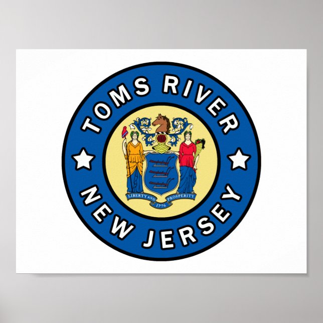 Poster Toms River New Jersey (Devant)