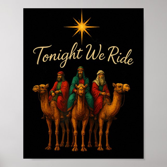 Poster Tonight We Ride  (Devant)