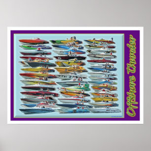 Poster Tonnerre en mer