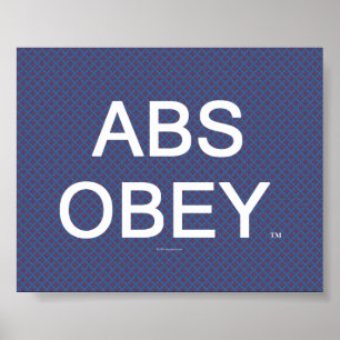 Poster TOP Abs Obey