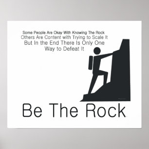 Poster TOP Be The Rock