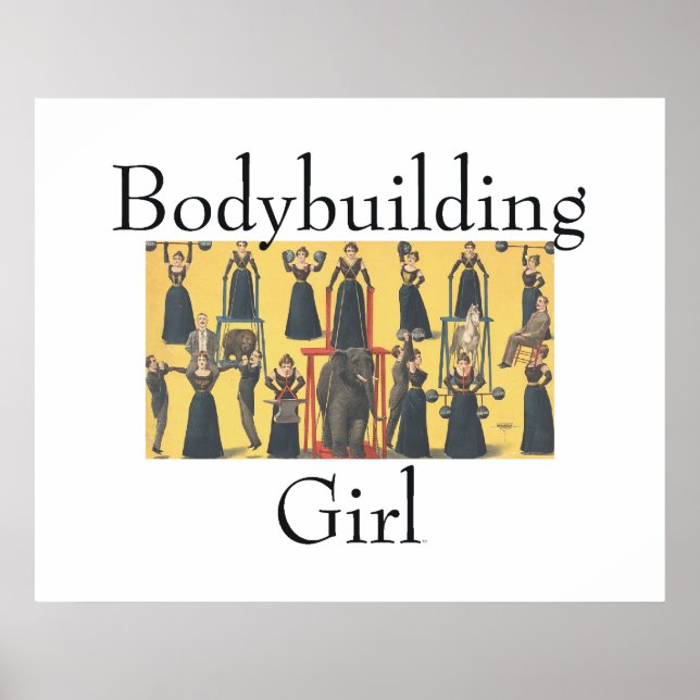 Poster TOP Bodybuilding Girl (Devant)