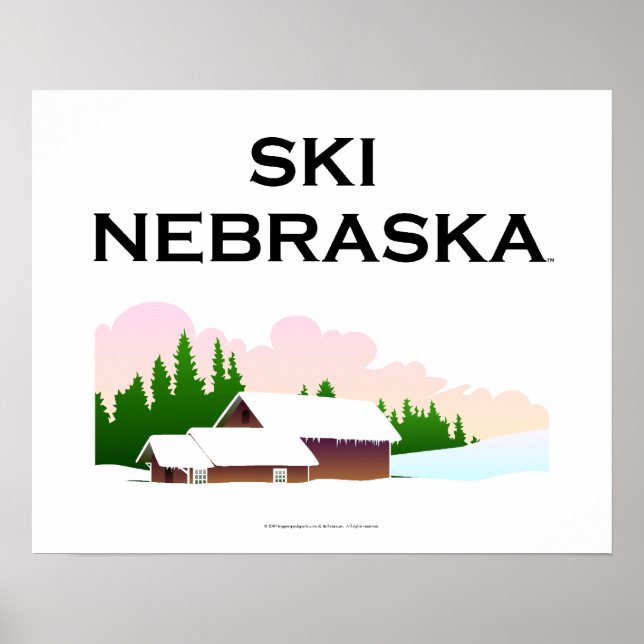 Poster TOP Ski Nebraska (Devant)
