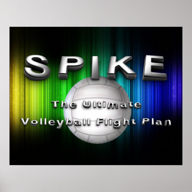 Poster TOP Volleyball Plan de vol (Devant)