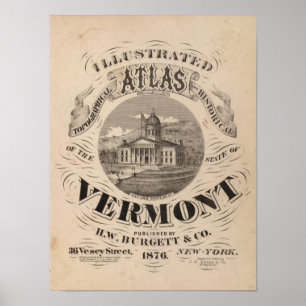 Poster Topographical atlas