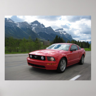 Poster Torche rouge