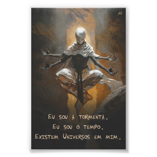 Poster Tormenta (frase II) (Devant)