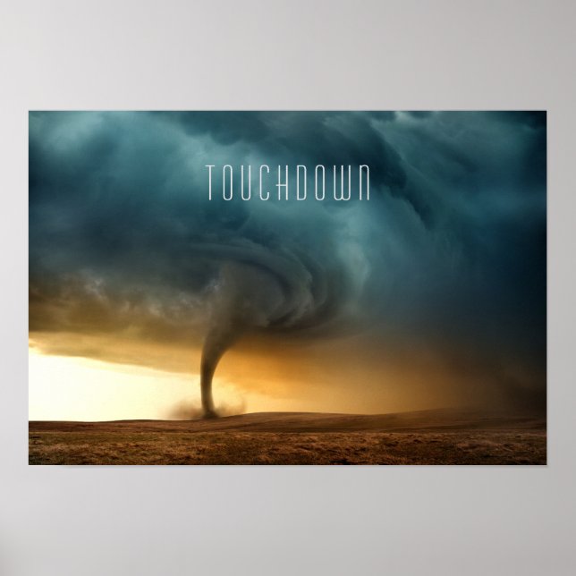 Poster Tornade Touchdown (Devant)