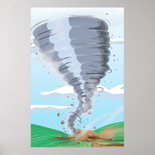 Poster Tornade Twister