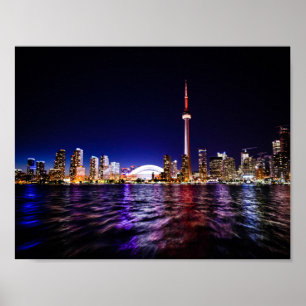 Poster toronto-698496 TORONTO CITY SCENERY LAKE SKYSCRAPE